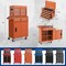 Orange Steel Tool Storage Cabinet with 5 Drawers, Detachable Design and Locking Wheels